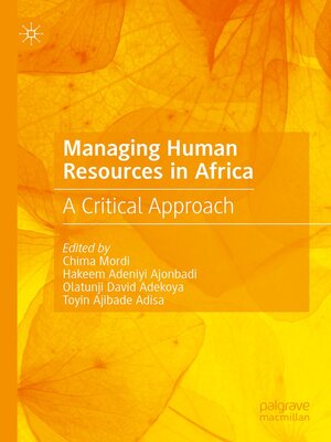 cover image of Managing Human Resources in Africa